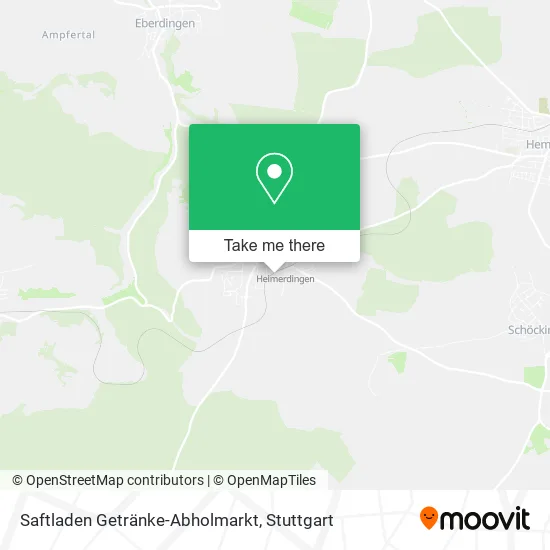 Карта Saftladen Getränke-Abholmarkt