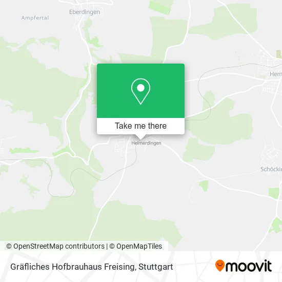 Карта Gräfliches Hofbrauhaus Freising