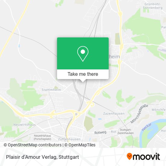 Plaisir d'Amour Verlag map