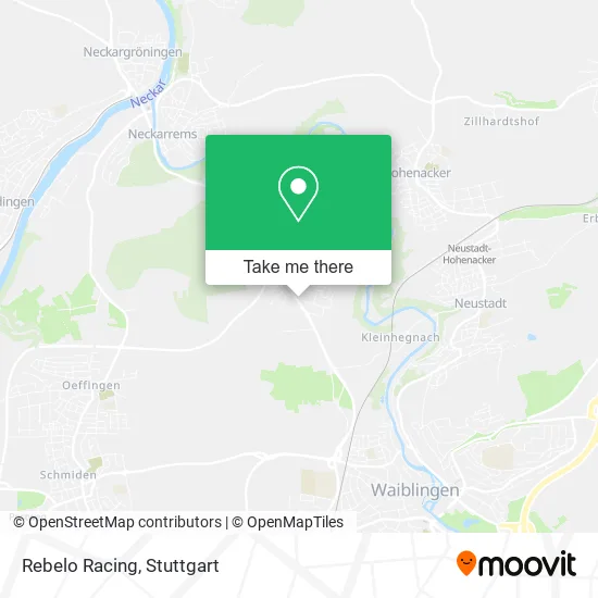 Rebelo Racing map