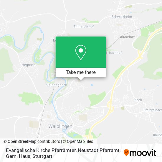 Evangelische Kirche Pfarrämter, Neustadt Pfarramt, Gem. Haus map