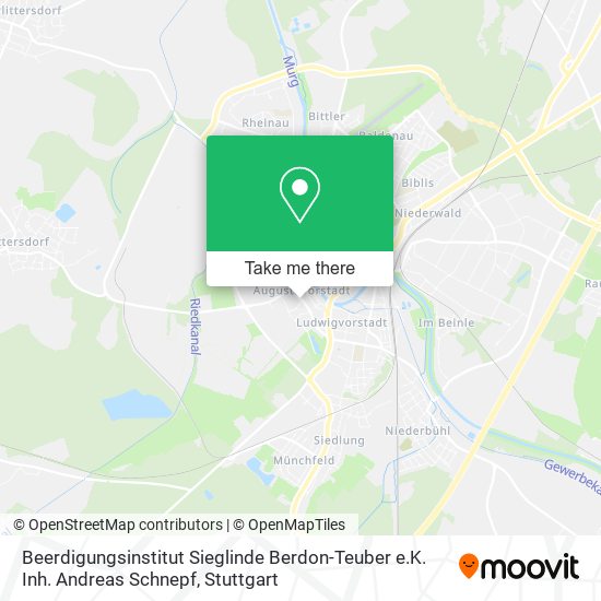 Beerdigungsinstitut Sieglinde Berdon-Teuber e.K. Inh. Andreas Schnepf map