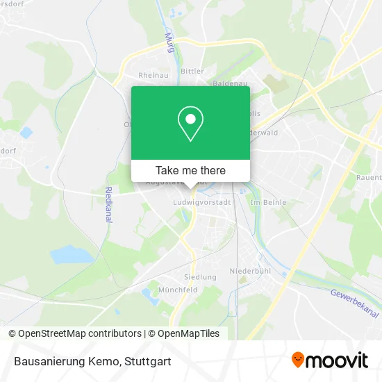 Карта Bausanierung Kemo