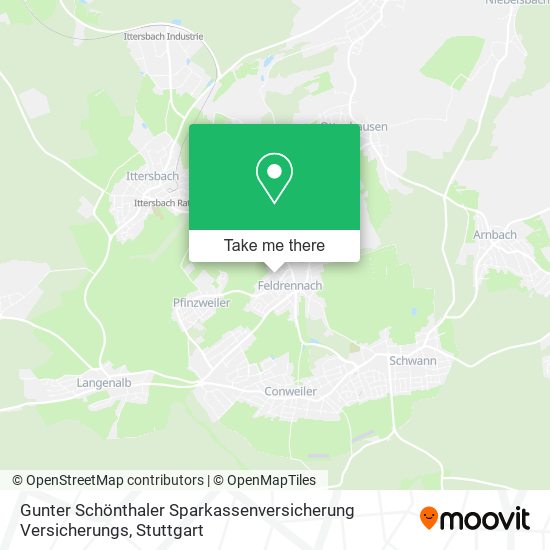 Gunter Schönthaler Sparkassenversicherung Versicherungs map
