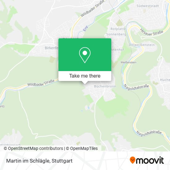 Martin im Schlägle map