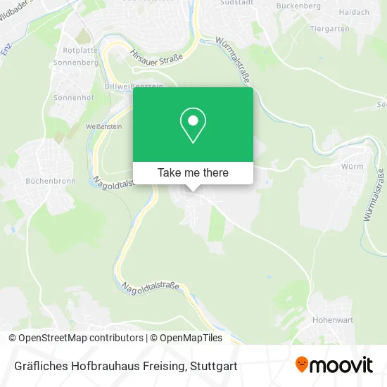 Карта Gräfliches Hofbrauhaus Freising