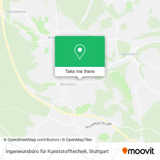 Карта Ingenieursbüro für Kunststofftechnik