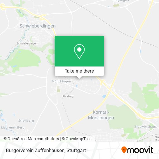 Bürgerverein Zuffenhausen map