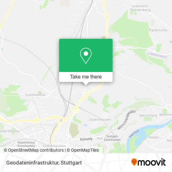 Карта Geodateninfrastruktur