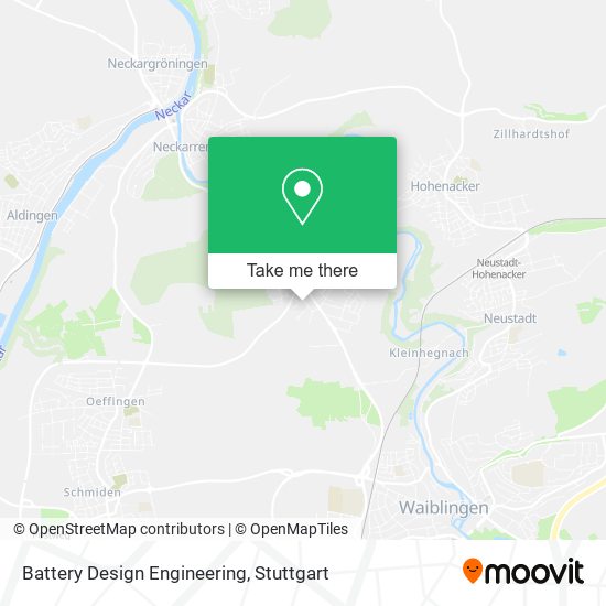 Battery Design Engineering map