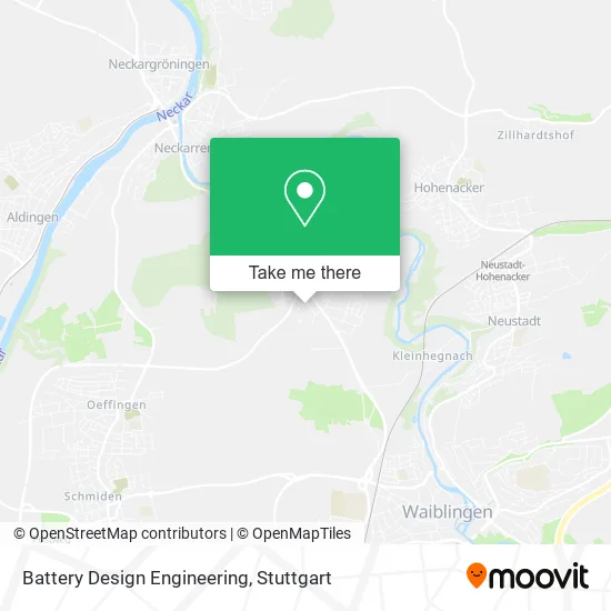 Карта Battery Design Engineering