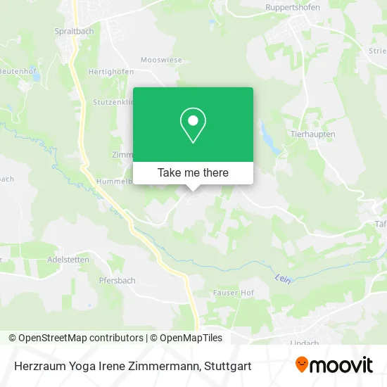 Карта Herzraum Yoga Irene Zimmermann