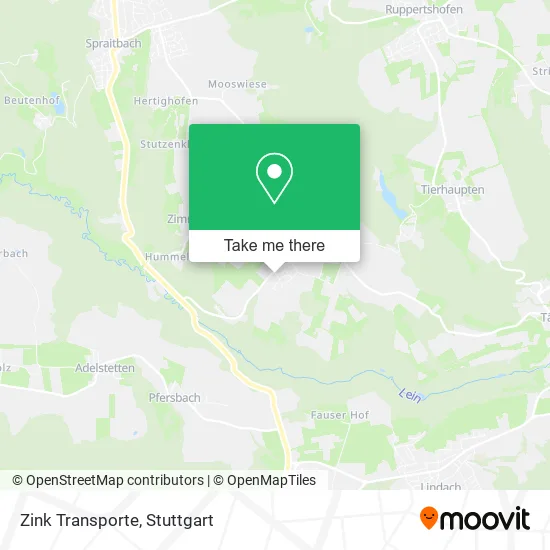 Карта Zink Transporte