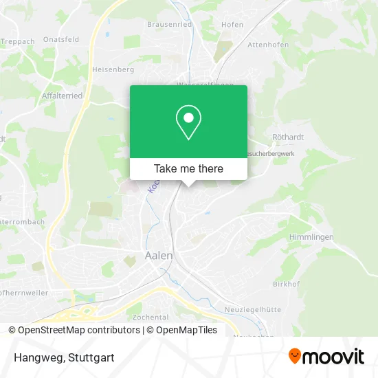 Карта Hangweg
