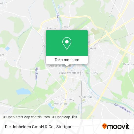 Карта Die Jobhelden GmbH & Co.