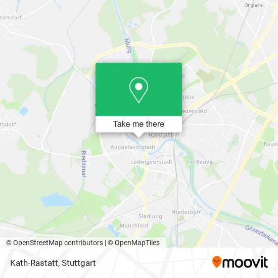 Карта Kath-Rastatt