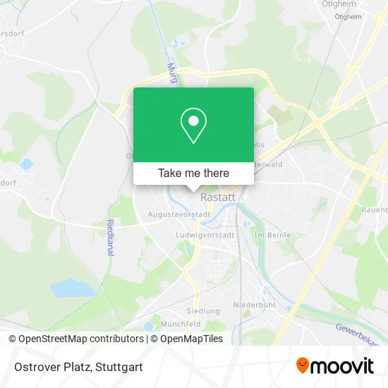 Карта Ostrover Platz