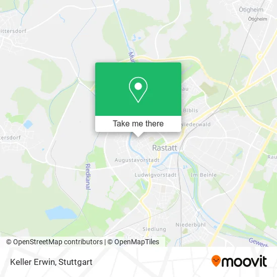 Карта Keller Erwin