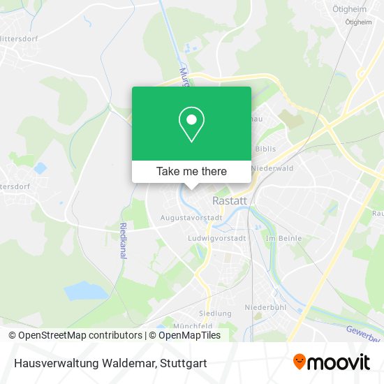 Hausverwaltung Waldemar map