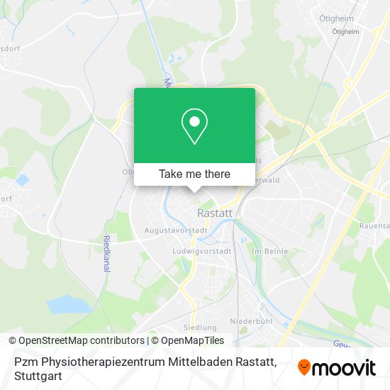 Pzm Physiotherapiezentrum Mittelbaden Rastatt map