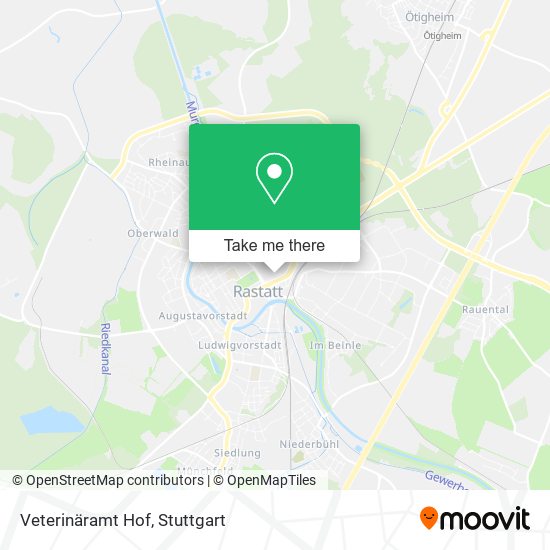 Карта Veterinäramt Hof