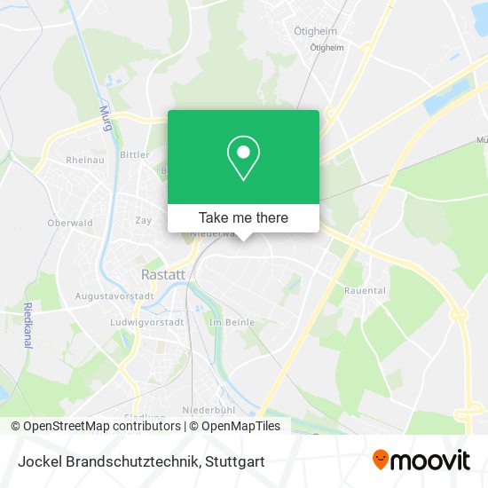 Jockel Brandschutztechnik map