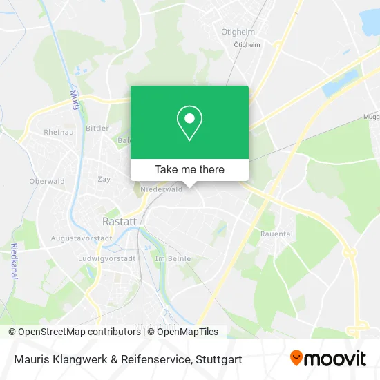 Карта Mauris Klangwerk & Reifenservice