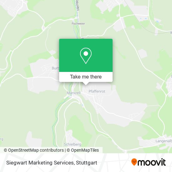 Siegwart Marketing Services map