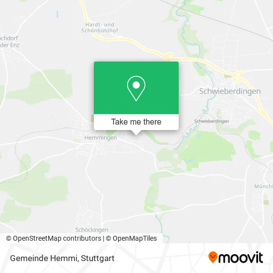 Карта Gemeinde Hemmi