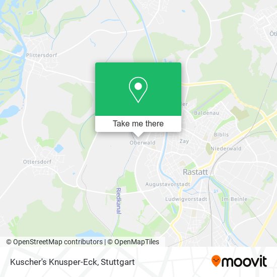Карта Kuscher's Knusper-Eck