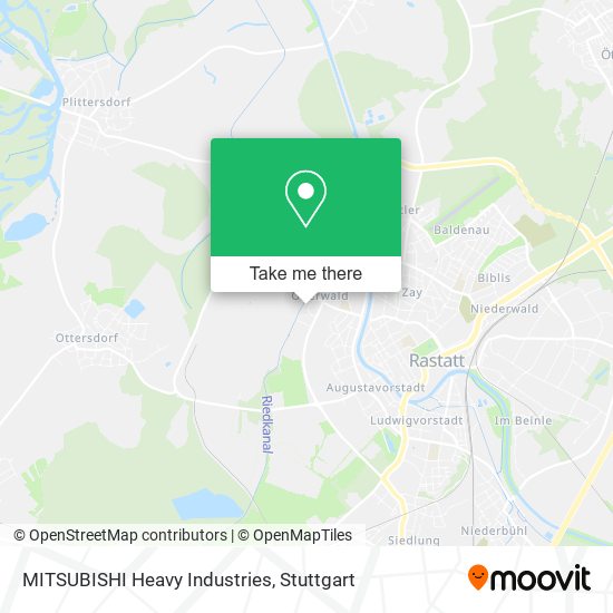 MITSUBISHI Heavy Industries map