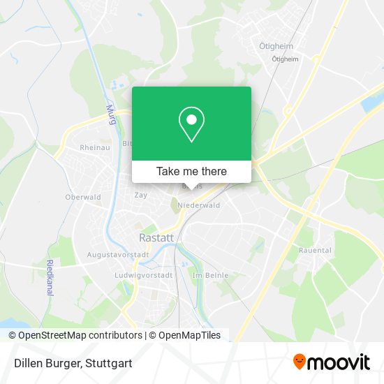 Dillen Burger map