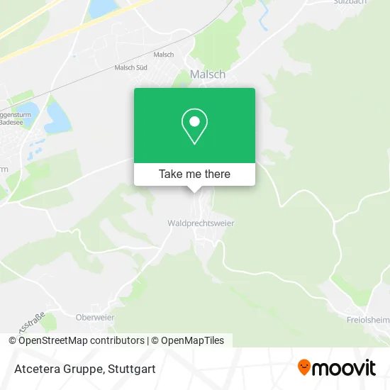 Карта Atcetera Gruppe