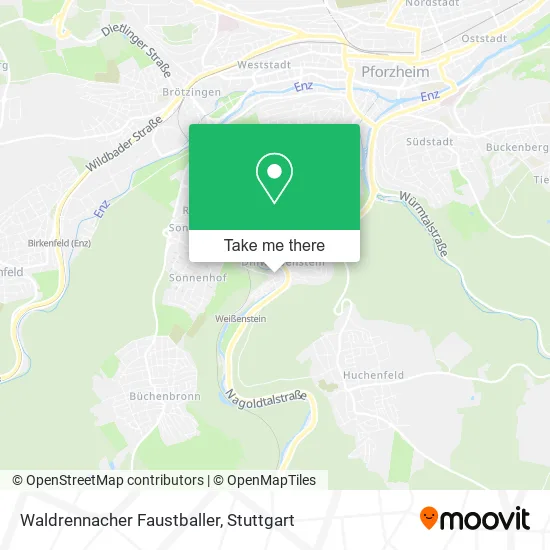 Карта Waldrennacher Faustballer