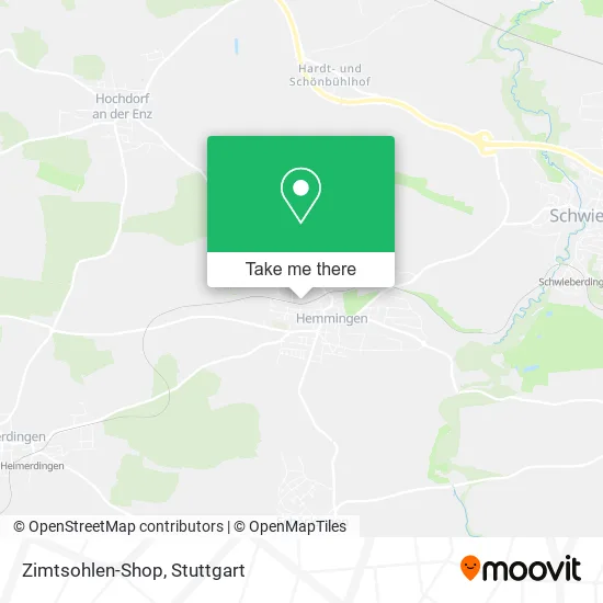 Карта Zimtsohlen-Shop