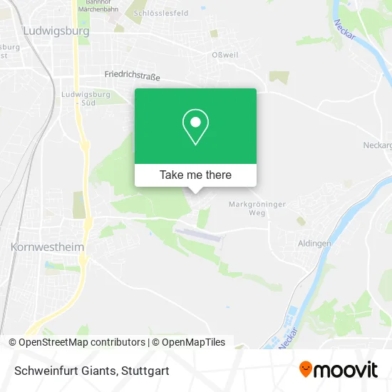 Карта Schweinfurt Giants