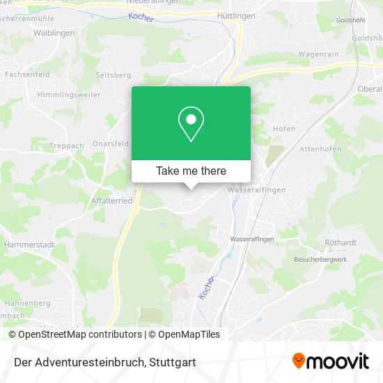 Карта Der Adventuresteinbruch