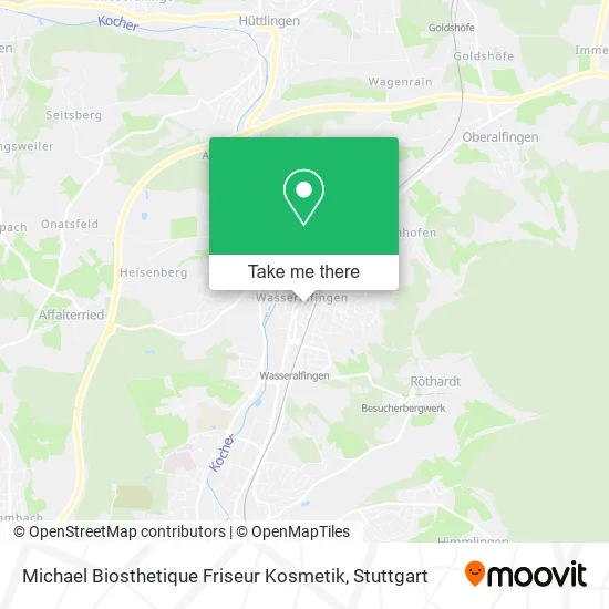 Карта Michael Biosthetique Friseur Kosmetik