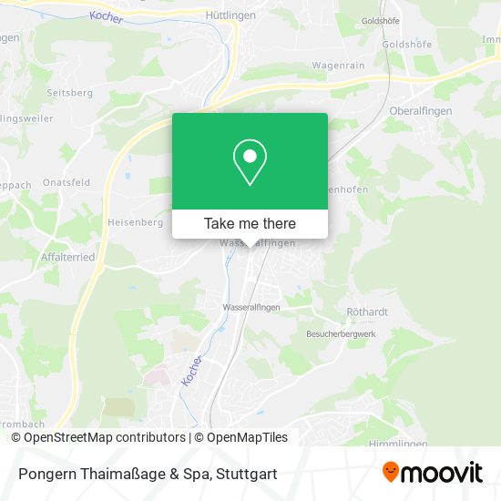 Карта Pongern Thaimaßage & Spa