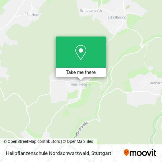 Heilpflanzenschule Nordschwarzwald map