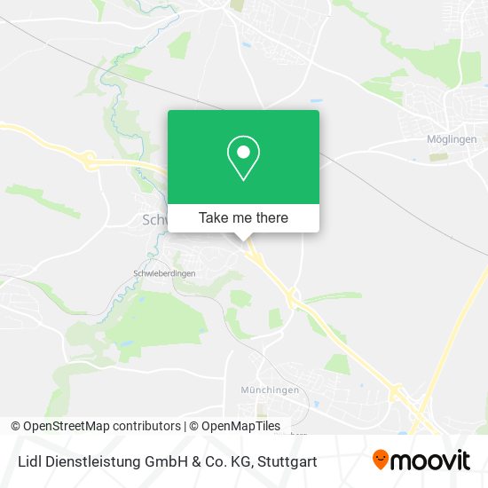 Lidl Dienstleistung GmbH & Co. KG map