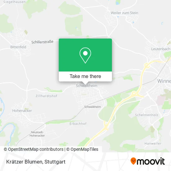 Карта Krätzer Blumen