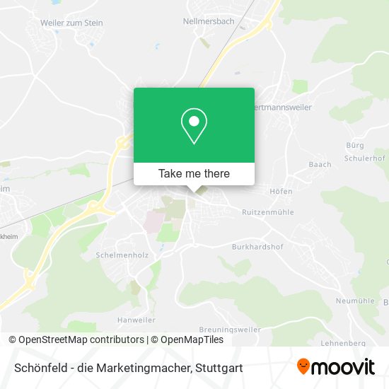 Schönfeld - die Marketingmacher map