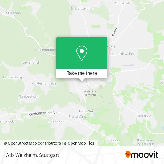 Карта Atb Welzheim