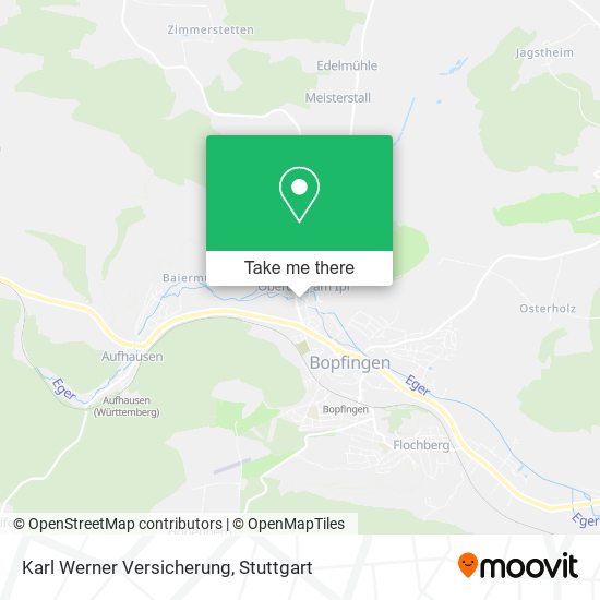 Карта Karl Werner Versicherung