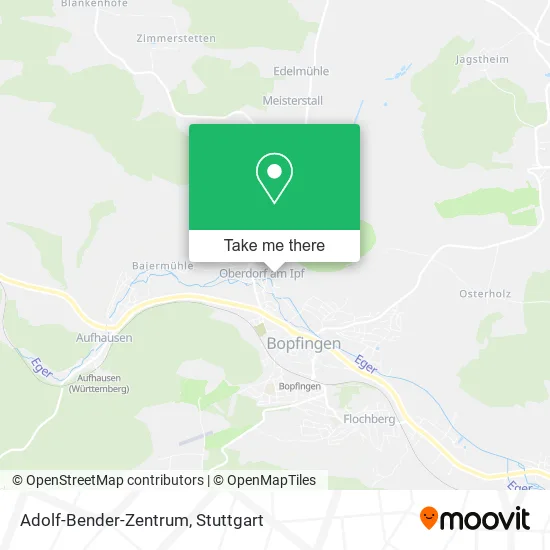 Карта Adolf-Bender-Zentrum