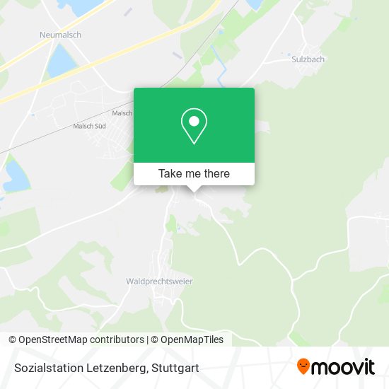 Sozialstation Letzenberg map