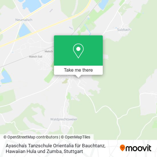 Ayascha's Tanzschule Orientalia für Bauchtanz, Hawaiian Hula und Zumba map
