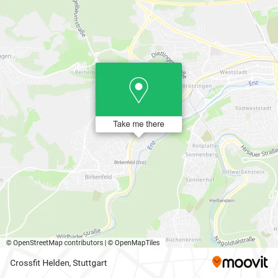 Карта Crossfit Helden