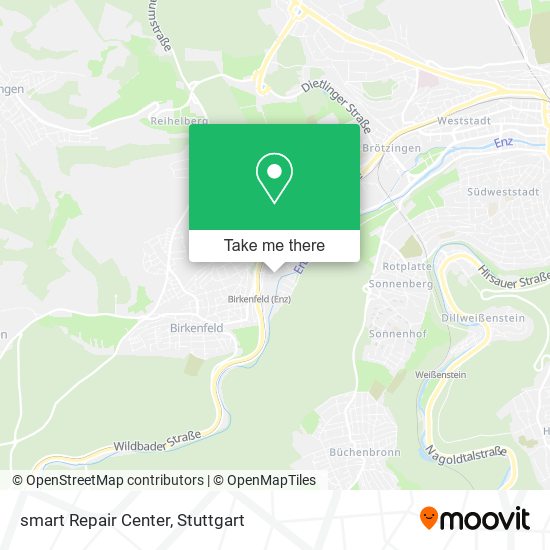 smart Repair Center map